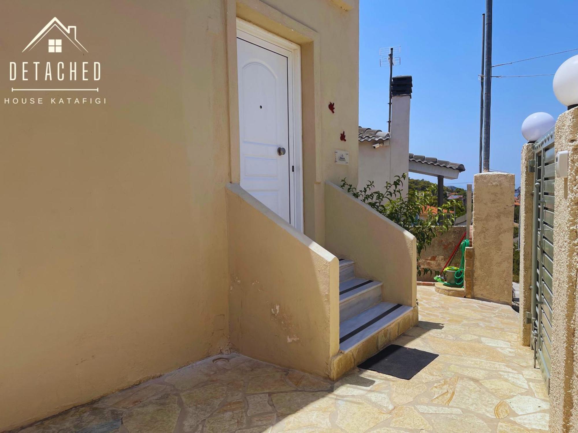 Detached House Katafigi Villa Palaia Fokaia Exterior photo